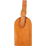 [🔄️B10 / F60] Louis Vuitton Vachetta Leather Luggage Tag - vintageandkickz
