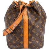 Louis Vuitton Monogram Canvas Sac Noé Petit Shoulder Bag