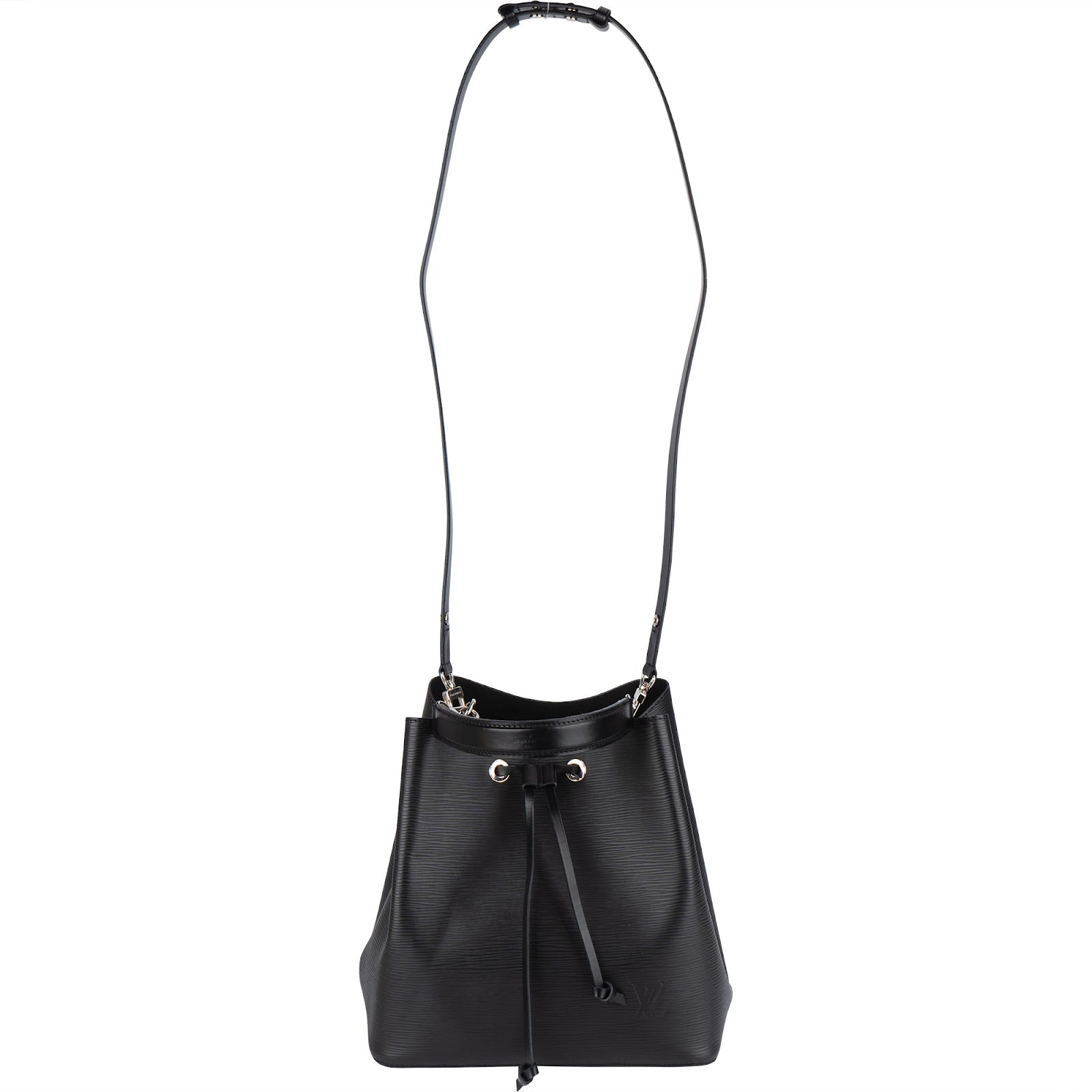 Louis Vuitton Noir Epi Leather NéoNoé Crossbody Bag - vintageandkickz