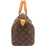 Louis Vuitton Monogram Canvas Speedy 25 Handbag