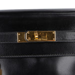 Hermès Box Calfskin Kelly 32 Retourne Handbag - vintageandkickz