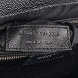 Saint Laurent Quilted Grained Leather Large Envelope Crossbody Bag