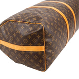 Louis Vuitton Monogram Canvas Keepall 55 Bandoulière Travel Bag