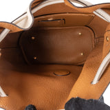 Coach Pebbled Leather Dinky Bucket Crossbody Bag