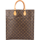 Louis Vuitton Monogram Canvas Sac Plat Handbag