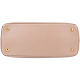 Prada Pink Saffiano Leather Galleria Handbag