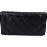 Chanel Caviar Quilted Classic Long Flap Wallet