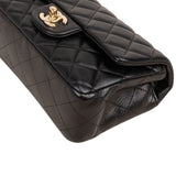 Chanel Quilted Lambskin Mini Square Single Flap Crossbody Bag