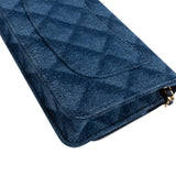 Chanel Denim Wallet on Chain Crossbody Bag