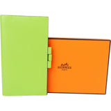 Hermès Green Swift Leather Vision Agenda GM Cover