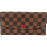 Louis Vuitton Monogram Damier Ebene Canvas Emilie Wallet