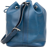Louis Vuitton Bleu Epi Leather NM Sac Noé Petit Shoulder Bag - vintageandkickz