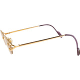 Cartier 18K Gold C Decor Rimless Eyeglasses