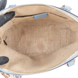 Gucci Pebbled Leather Mini Dome Crossbody Bag