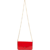 Louis Vuitton Vernis Leather Monogram Felicie Crossbody Bag