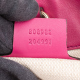 Gucci Patent Leather Soho Chain Tote Crossbody Bag