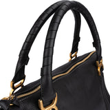 Chloé Grained Calfskin Marcie Medium Satchel Handbag