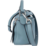 Loewe Blue Calfskin Puzzle Small Handbag