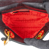 Christian Dior Suede Mini Lady Dior Handbag
