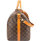 Louis Vuitton Monogram Canvas Keepall 50 Bandoulière Travel Bag