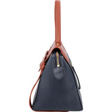 Céline Bicolor Leather Belt Handbag