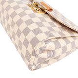 Louis Vuitton Monogram Damier Azur Croisette Handbag