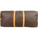 Louis Vuitton Monogram Canvas Keepall 60 Bandoulière Travel Bag