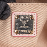 MCM Pink Monogram Visetos Mini Drawstring Crossbody Bag?