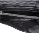 Prada Black Quilted Tessuto Triangle Wallet