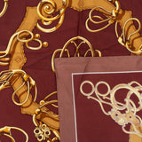 Hermès Mors et Gourmettes Silk Carre 90 Scarf Tuch