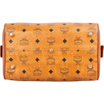 MCM Monogram Visetos Boston Handbag - vintageandkickz