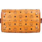 MCM Monogram Visetos Boston Handbag - vintageandkickz