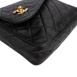 Chanel Quilted Lambskin Tassel Camera 24K Gold Crossbody Bag