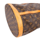 Louis Vuitton Canvas Monogram Bucket GM Shoulder Bag