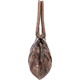 Salvatore Ferragamo Python Marisa Satchel Shoulder Bag