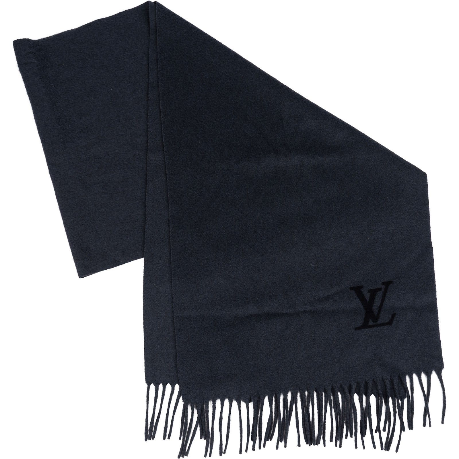 [🔄️B06 / F32] Louis Vuitton Wool Monogram Classic Schal Scarf - vintageandkickz