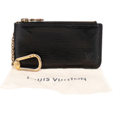 Louis Vuitton Noir Epi Leather Cles Key Pouch