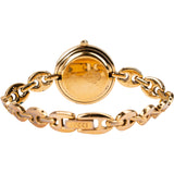 Gucci Gold Tone Change Bezel Chain 11/12.2 Woman Watch