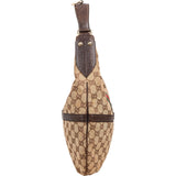 Gucci Monogram GG Canvas Britt Hobo Shoulder Bag