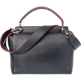 Fendi Bicolor Leather Flowerland 2 in 1 Dotcom Handbag
