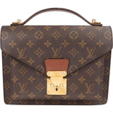 Louis Vuitton Monogram Canvas Monceau Handbag