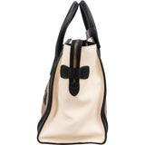 Céline Tricolor Leather Luggage Handbag