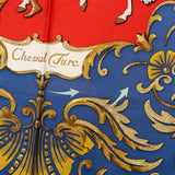 Hermès Cheval Turc Silk 90 Scarf Tuch