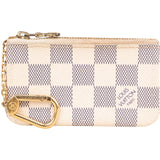 Louis Vuitton Monogram Damier Azur Canvas Key Pouch