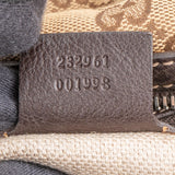 Gucci Monogram GG Canvas Horsebit Hobo Shoulder Bag