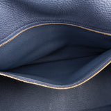 Hermès Blue Nuit Togo Leather Gold Kelly 32 Sellier Handbag