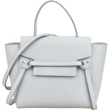 Céline Light Blue Grained Calfskin Nano Belt Handbag