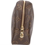 Louis Vuitton Canvas Monogram Trousse Toilette 23 Clutch - vintageandkickz