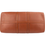 Louis Vuitton Brown Calfskin Leather Nomad Keepall 55 Bandoulière Travel Bag
