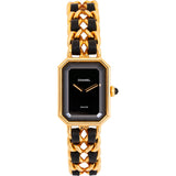 Chanel Gold Tone Première H0001 Woman Watch (L)